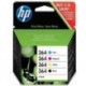HP 364 Pack de 4 cartouches d'encre Noir Cyan Magenta Jaune au prix le plus bas sur promos-boutique.com