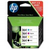 HP 364 Pack de 4 cartouches d'encre Noir Cyan Magenta Jaune au prix le plus bas sur promos-boutique.com