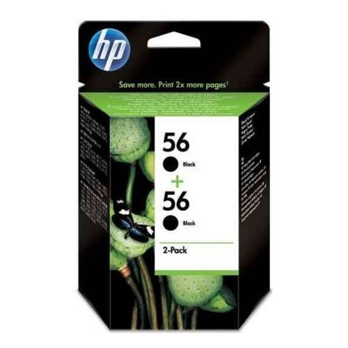 HP 56 / 56 noir, pack de 2 Cartouches au prix le plus bas sur promos-boutique.com