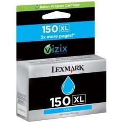 Lexmark 150XL cyan Cartouche d'encre d'origine